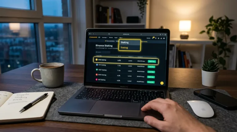 Staking ethereum na Binance s prehľadom produktov, výnosov a dostupnosti pre Slovensko v roku 2026